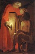 Georges de La Tour Ijob will mock of its woman oil on canvas